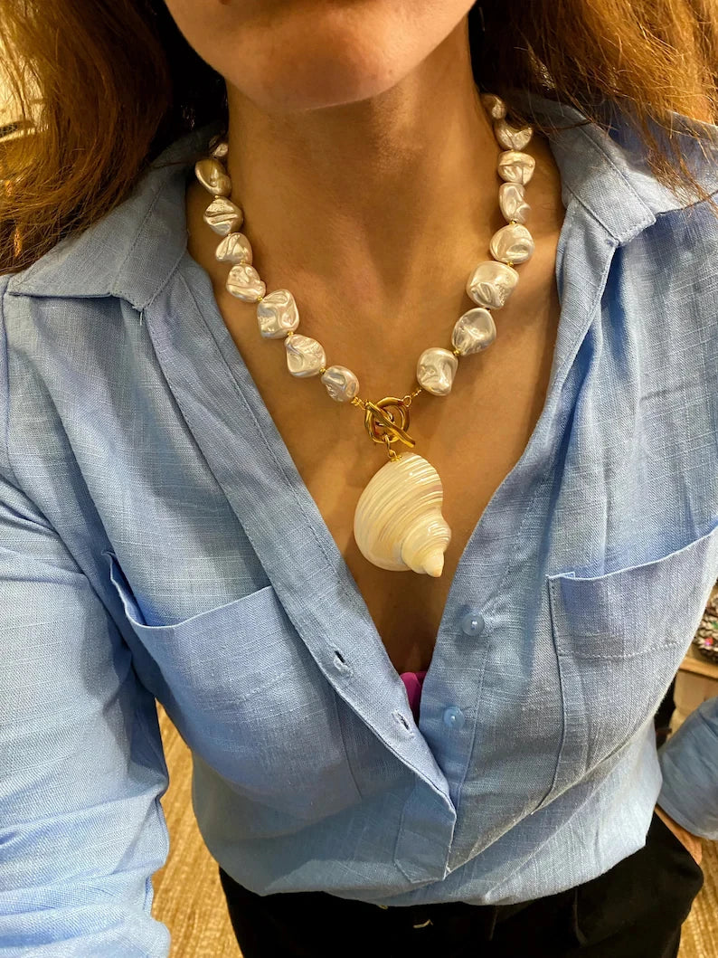 FCP Simple Beaded Necklace - flowerchildpeople Clothing Co